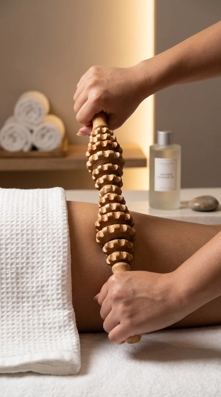 Massagem relaxante e bem-estar